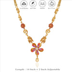 Pushpa Varnika 925 Sterling Silver Necklace