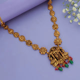 Radha Krishna 925 Silver Temple Necklace.