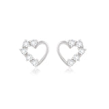 Radiant Circle 925 Silver Studs