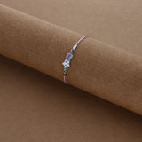 Rainbow Star 925 Thread Silver Bracelet(1-5Yrs)