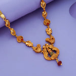 Rajavel Murugan 925 Silver Temple Necklace