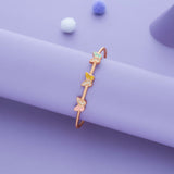Rosy Flutter 925 Silver Kid Bangles (0-5 Yrs)