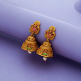 Royal Lakshmi Pearl Jhumka Earrings
