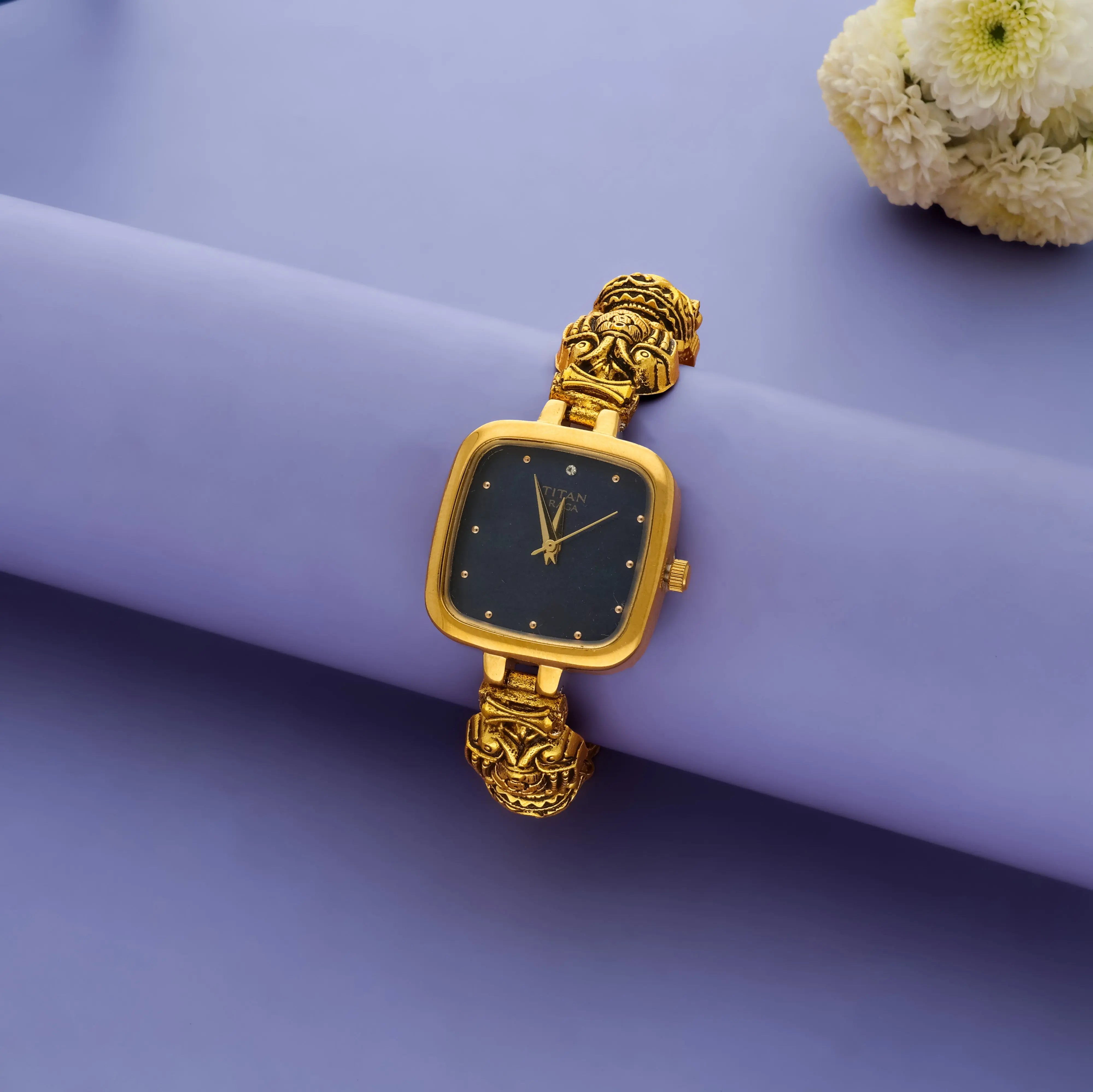 Royal Temple Artistry 925 Silver Watch