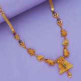 Shanmuga Grace 925 Gold Polish Silver Necklace