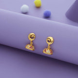 Shikhara Peacock  925 Silver Traditional Jhumka