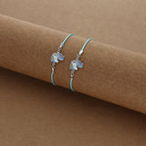 Starlight Unicorn Thread 925 Silver Anklet for Kids(0 - 2Years)