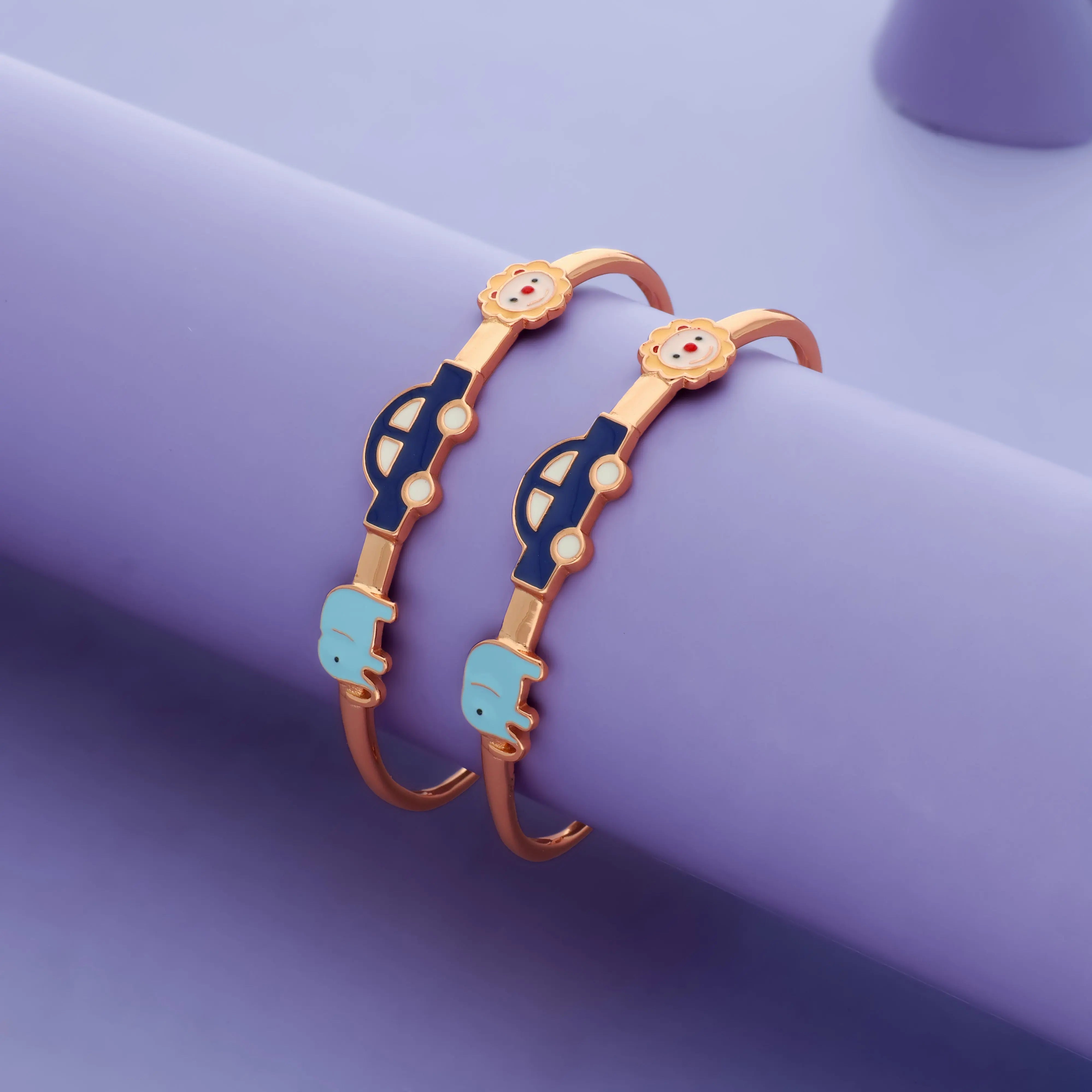 Sunshine Cruiser 925 Silver Bangles for Babies