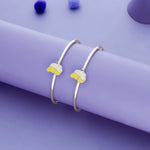 Sunshine Flutter 925 Sterling Silver Baby Bangles