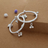Swarna Bala 925 Silver Traditional Kid Anklet(6M-1Yrs)