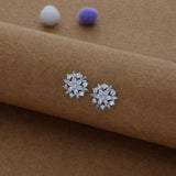 Swarna Tara 925 Silver Women Stud Earring