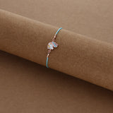Sweet Unicorn Rose Gold 925 Thread Silver Bracelet(1-5Yrs)