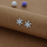 Taruni Flower 925 Silver Women Stud Earring