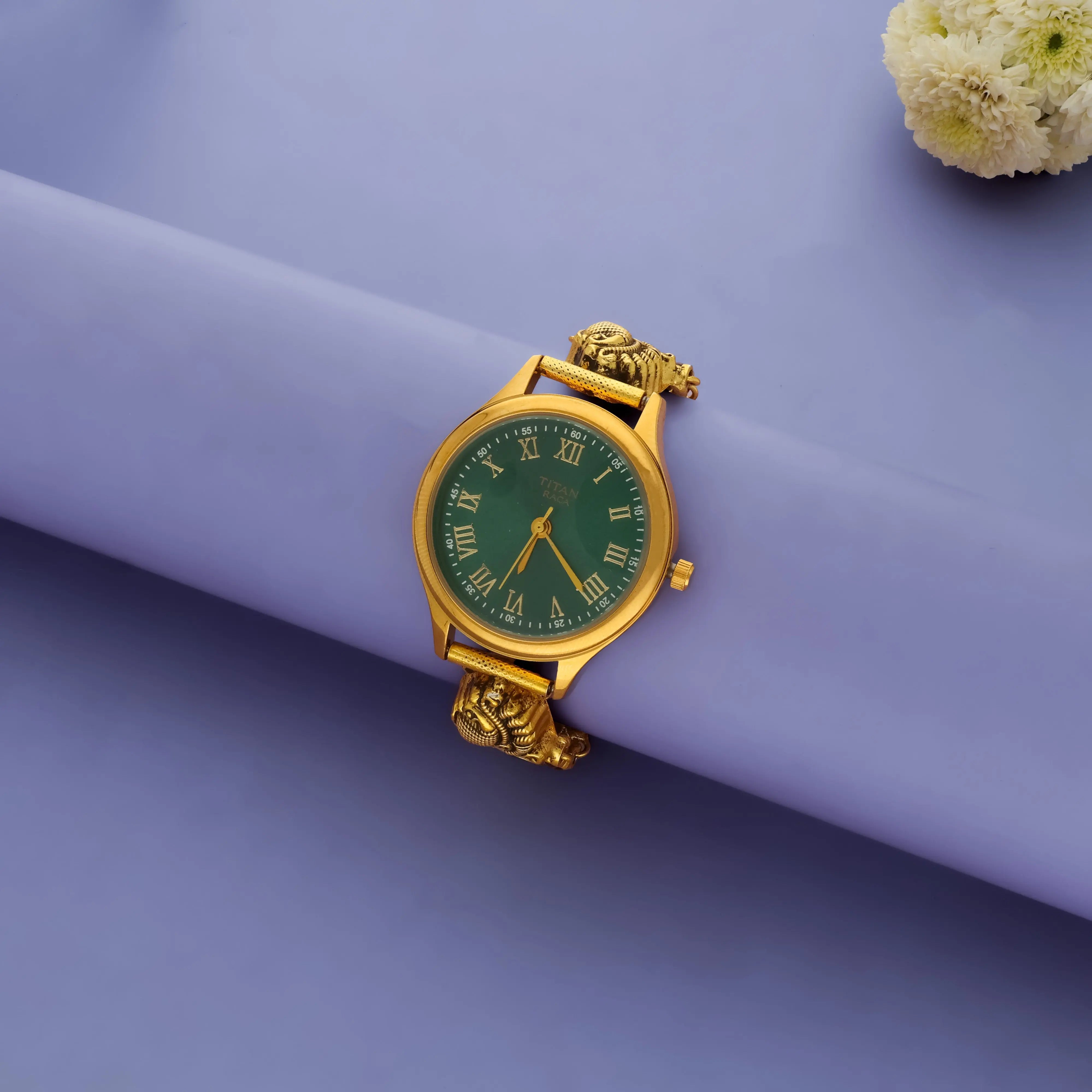 Timeless Traditional 925 Silver Gold-Toned Watch