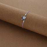 Tiny Angel 925 Thread Silver Bracelet(1-5Yrs)