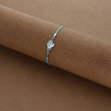 Tiny Trunk 925 Thread Silver Bracelet(1-5Yrs)