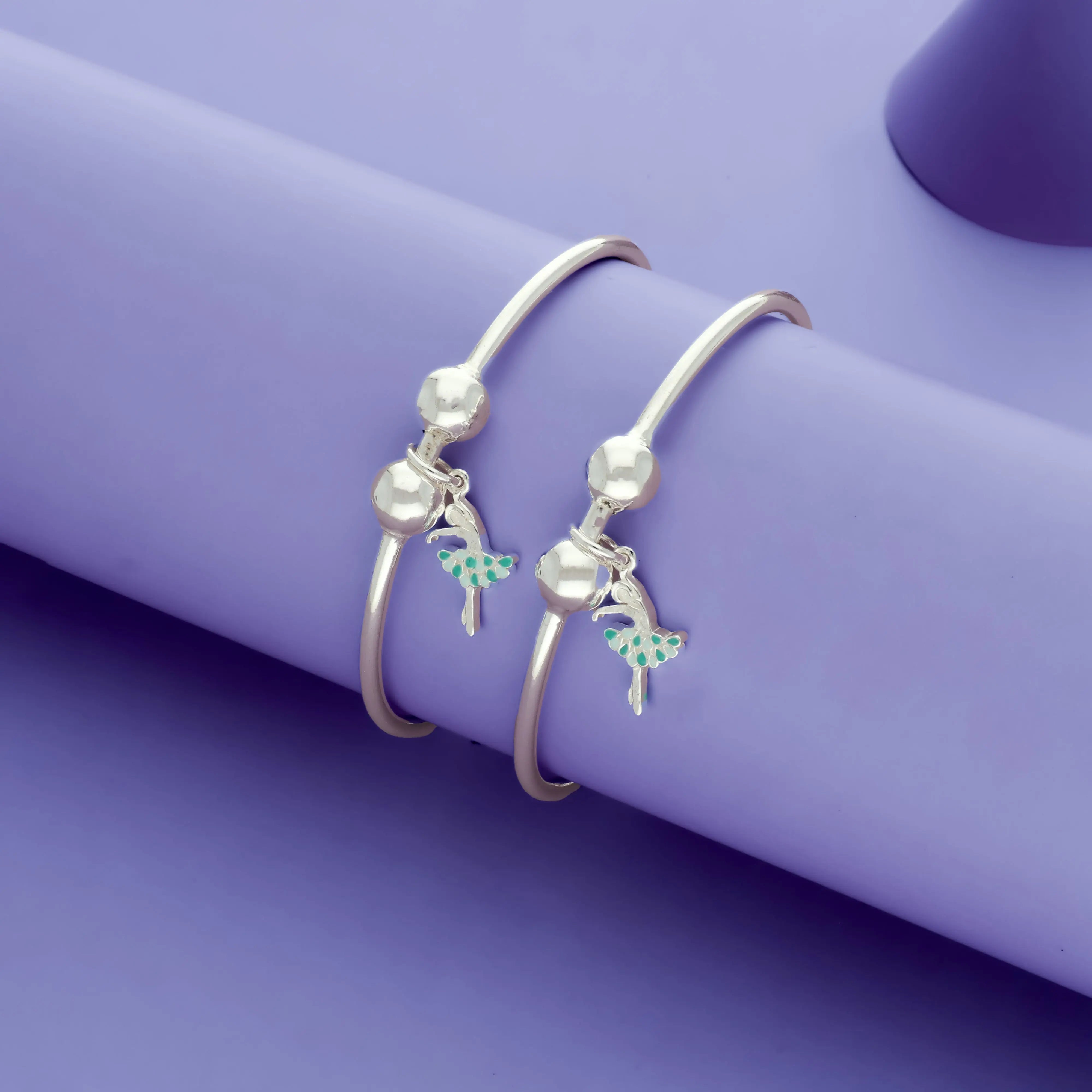 Tiny Dancer 925 Sterling Silver Kid Bangles