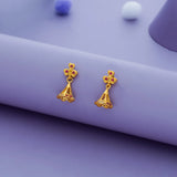 Trishira Clover 925 Silver Traditional Kid Earring