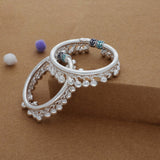 Twinkle Toes Payal 925 Silver Traditional Kid Anklet(3M-6M)