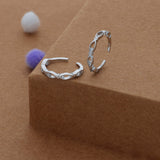 Twist Charm 925 Silver Toering
