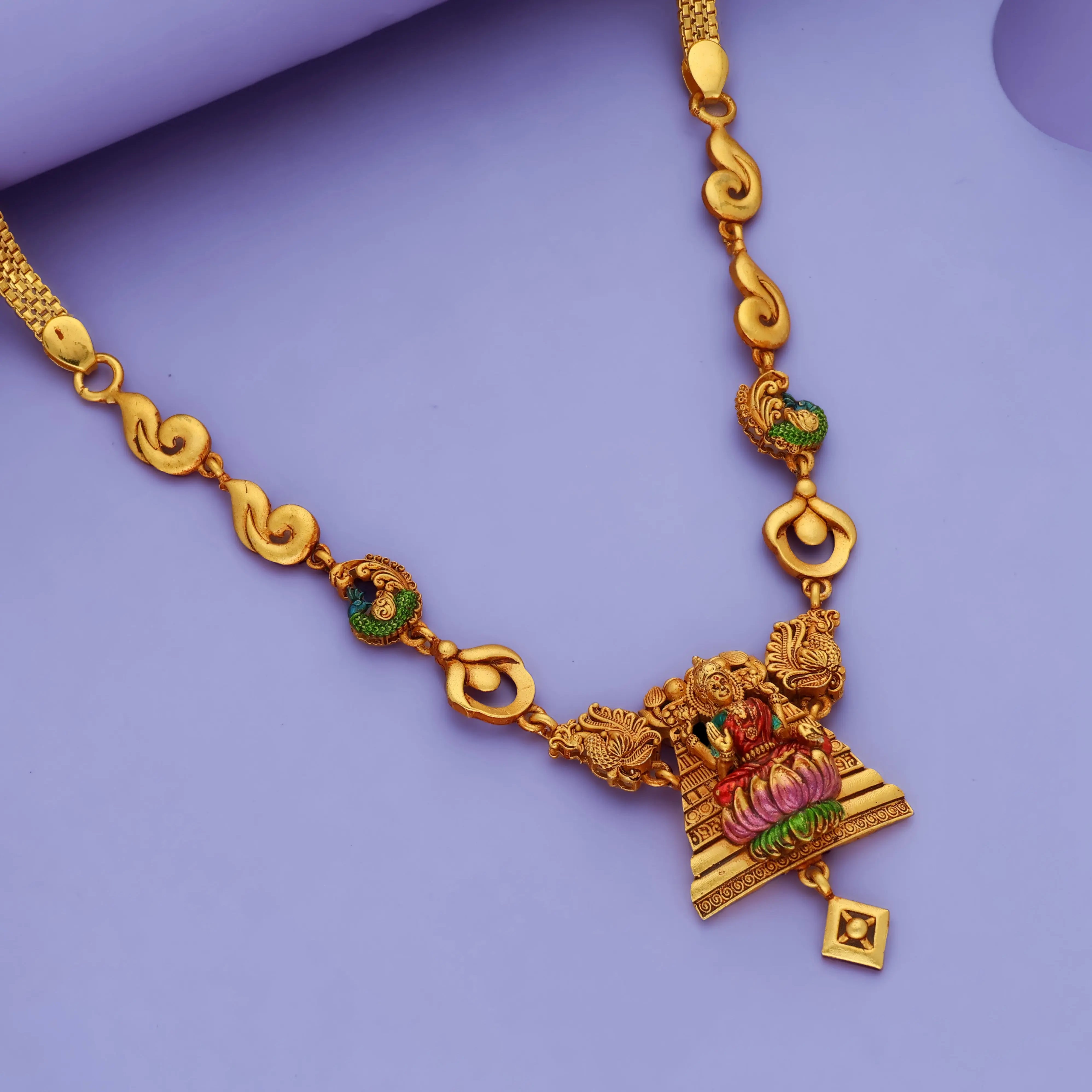 Vaibhavi 925 Sterling Silver Traditional Necklace