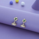 Vana Bloom 925 Silver Traditional Kid Earring