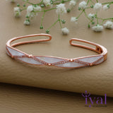 White Meadows Cute Silver Kada