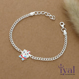 Hello Kitty Silver Bracelet for Kids