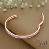 White Meadows Cute Silver Kada