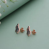 Elephant Rose Gold Polish 925 Silver Stud for Kids & Teen(5+ Yrs)