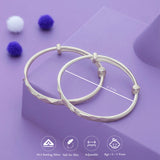 MinimalCharm 999 Silver Kid Bangles (0-5 Yrs)