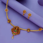 Shakti Grace 925 Silver Traditional Necklace Set
