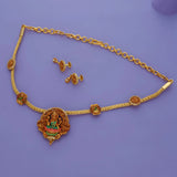 Shakti Grace 925 Silver Traditional Necklace Set