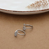 Lovable Hollow Silver Adjustable Toe Ring