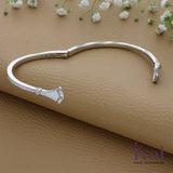 Shimmering 925 Silver Kada