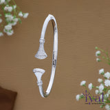 Shimmering 925 Silver Kada