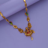 Padmashree 925 Silver Gold Polish Necklace