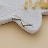 Vivid oxidized 925 adjustable Silver Toering