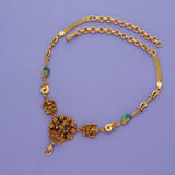 Padma Shobha 925 Gold Polish Silver Necklace