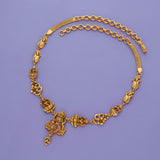 Shree Kamalika 925 Gold Polish Silver Necklace