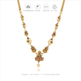 Shree Kamalika 925 Gold Polish Silver Necklace