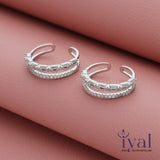 Double Layer Silver Toering