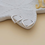 Cute V Shape 925 Silver Toering