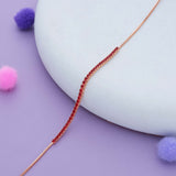 Pure Classic Finish Rose Gold Polish 925 Silver Bracelet