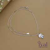 Enchanting Panda 925 Silver Kids Chain Pendent(3+ Years)