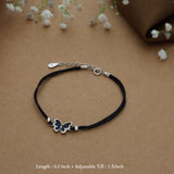 Butterfly Thread 925 Silver Anklet for Kids(3 - 8Years)