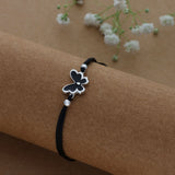 Butterfly Thread 925 Silver Anklet for Kids(3 - 8Years)