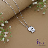 Enchanting Panda 925 Silver Kids Chain Pendent(3+ Years)