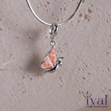 Charming Butterfly Silver Kids Pendent