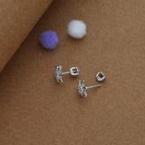Eterna Blossom 925 Silver Stud Earring
